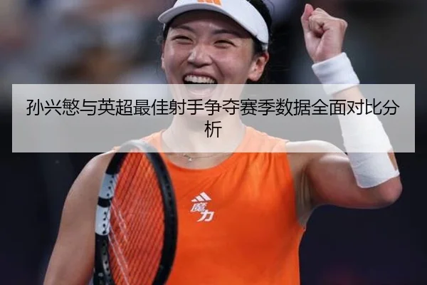 孙兴慜与英超最佳射手争夺赛季数据全面对比分析